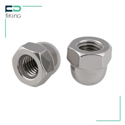 High Quality stainless steel flat cap nut